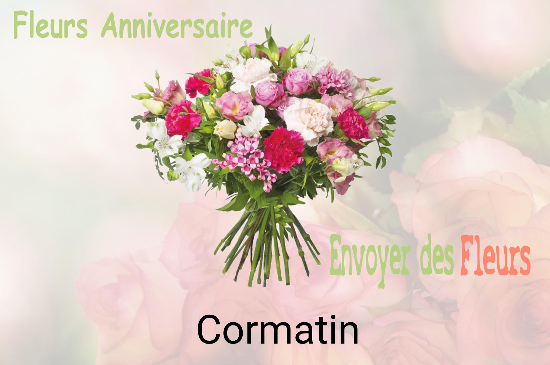 Bouquet de fleurs d’anniversaire livré à Cormatin